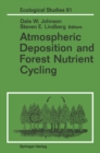 Image for Atmospheric Deposition and Forest Nutrient Cycling: A Synthesis of the Integrated Forest Study