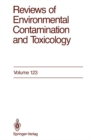 Image for Reviews of Environmental Contamination and Toxicology: Continuation of Residue Reviews : 123