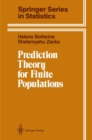 Image for Prediction Theory for Finite Populations