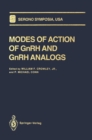 Image for Modes of Action of GnRH and GnRH Analogs