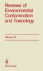 Image for Reviews of Environmental Contamination and Toxicology: Continuation of Residue Reviews