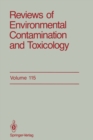 Image for Reviews of environmental contamination and toxicology. : Vol. 184