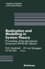 Image for Realization and Modelling in System Theory: Proceedings of the International Symposium Mtns-89, Volume I