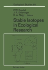 Image for Stable Isotopes in Ecological Research