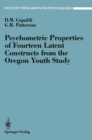 Image for Psychometric Properties of Fourteen Latent Constructs from the Oregon Youth Study