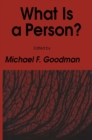 Image for What is a person?