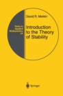 Image for Introduction to the Theory of Stability