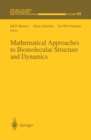 Image for Mathematical Approaches to Biomolecular Structure and Dynamics : 82
