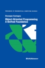 Image for Object-oriented Programming a Unified Foundation
