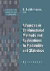 Image for Advances in Combinatorial Methods and Applications to Probability and Statistics