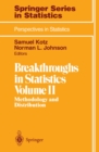 Image for Breakthroughs in Statistics: Methodology and Distribution