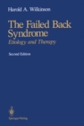 Image for Failed Back Syndrome: Etiology and Therapy