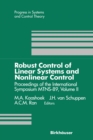 Image for Robust Control of Linear Systems and Nonlinear Control: Proceedings of the International Symposium Mtns-89, Volume Ii