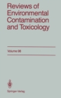 Image for Reviews of Environmental Contamination and Toxicology: Continuation of Residue Reviews : 98