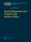 Image for Buying Equipment and Programs for Home or Office