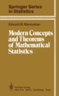 Image for Modern Concepts and Theorems of Mathematical Statistics