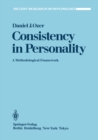 Image for Consistency in Personality: A Methodological Framework