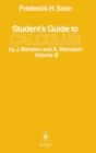 Image for Student&#39;s Guide to Calculus by J. Marsden and A. Weinstein: Volume III