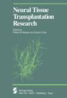 Image for Neural Tissue Transplantation Research