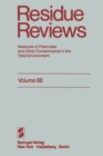 Image for Residue Reviews: Residues of Pesticides and Other Contaminants in the Total Environment : 88