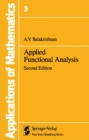 Image for Applications of Mathematics: Applied Functional Analysis
