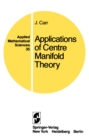 Image for Applications of Centre Manifold Theory