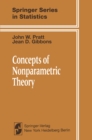 Image for Concepts of Nonparametric Theory