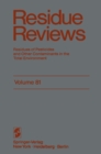 Image for Residue Reviews: Residues of Pesticides and Other Contaminants in the Total Environment : 81
