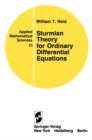Image for Sturmian Theory for Ordinary Differential Equations