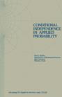 Image for Conditional Independence in Applied Probability