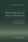 Image for A Handbook of Real Variables : With Applications to Differential Equations and Fourier Analysis