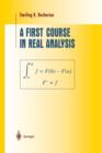 Image for A First Course in Real Analysis