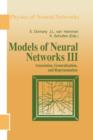 Image for Models of Neural Networks III