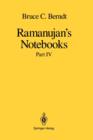 Image for Ramanujan’s Notebooks : Part IV