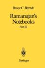 Image for Ramanujan’s Notebooks : Part III