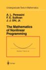 Image for The Mathematics of Nonlinear Programming