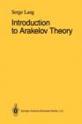 Image for Introduction to Arakelov Theory