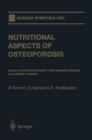 Image for Nutritional Aspects of Osteoporosis