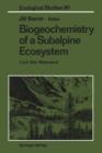 Image for Biogeochemistry of a Subalpine Ecosystem