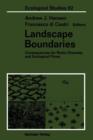 Image for Landscape Boundaries