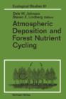 Image for Atmospheric Deposition and Forest Nutrient Cycling