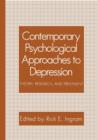 Image for Contemporary Psychological Approaches to Depression