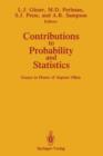 Image for Contributions to Probability and Statistics : Essays in Honor of Ingram Olkin