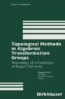 Image for Topological Methods in Algebraic Transformation Groups