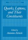 Image for Quarks, Leptons, and Their Constituents