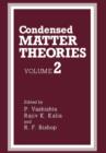 Image for Condensed Matter Theories : Volume 2