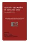 Image for Disorder and Order in the Solid State : Concepts and Devices
