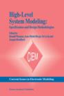 Image for High-Level System Modeling : Specification and Design Methodologies