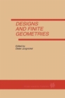 Image for Designs and Finite Geometries