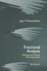 Image for Fractional Analysis